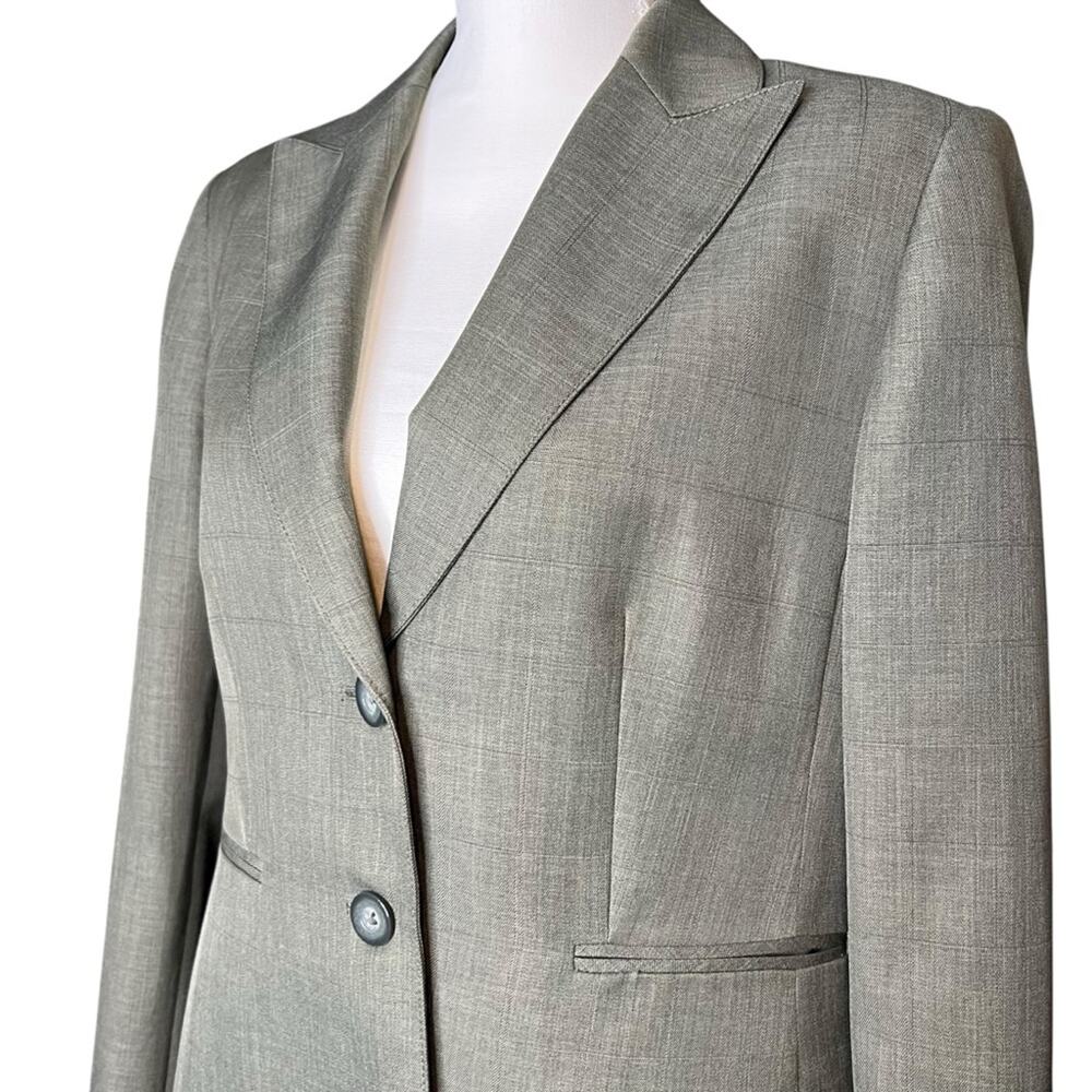 Evan-Picone Suit Women’s Suit Jacket Size 12 Olive Green - Picture 7 of 9